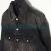 Balenciaga - 23Fw Backside Lightning Grinds And Destroys Denim Jacket