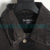 Balenciaga - 23Fw Backside Lightning Grinds And Destroys Denim Jacket