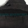 Balenciaga - 23Fw Backside Lightning Grinds And Destroys Denim Jacket