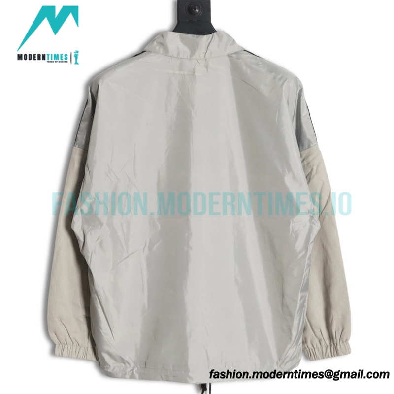 Balenciaga - Stitching Letter-printed Jacket 