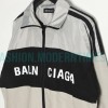 Balenciaga - Stitching Letter-printed Jacket 