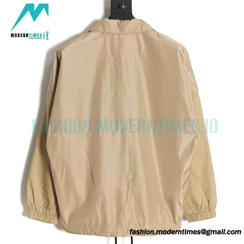 Balenciaga - Stitching Letter-printed Jacket 