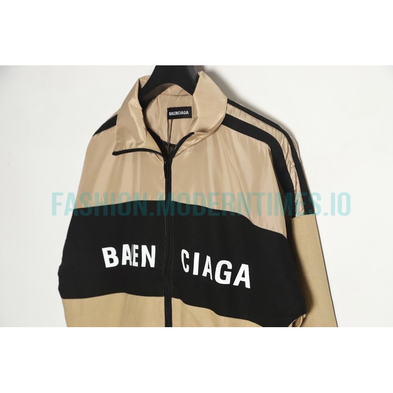Balenciaga - Stitching Letter-printed Jacket 