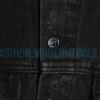 Balenciaga - 23SS New Mud Dyed Sanskrit Destruction Denim Jacket