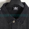 Balenciaga - Adidas Co-branded Three-stripe Denim Jacket