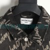 Balenciaga - 23SS Signature Denim Jacket Covered In Graffiti