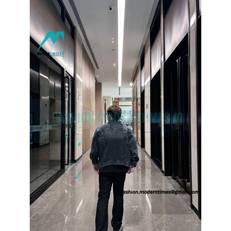 Balenciaga - 23SS 520 Capsule Glow-in-the-dark Denim Jacket