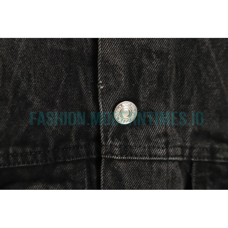 Balenciaga - 23SS 520 Capsule Glow-in-the-dark Denim Jacket