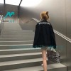 Balenciaga - 23ss Back Pressed Diamond Logo Denim Jacket