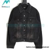 Balenciaga - 23ss Double B Hand-painted Graffiti Print Denim Coat