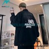 Balenciaga - 23ss Double B Hand-painted Graffiti Print Denim Coat
