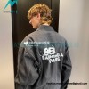 Balenciaga - 23ss Double B Hand-painted Graffiti Print Denim Coat