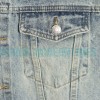 Balenciaga - 23ss Double B Hand-painted Graffiti Print Denim Coat
