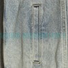 Balenciaga - 23ss Double B Hand-painted Graffiti Print Denim Coat