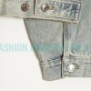 Balenciaga - 23ss Double B Hand-painted Graffiti Print Denim Coat