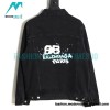 Balenciaga - Double B Graffiti Wash Denim Jacket