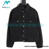 Balenciaga - 23SS Weave Tape Alphabet Logo Denim Jacket