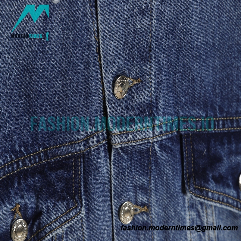 Balenciaga - 23SS Coke Embroidery Pressed Glue Alphabet Denim Jacket