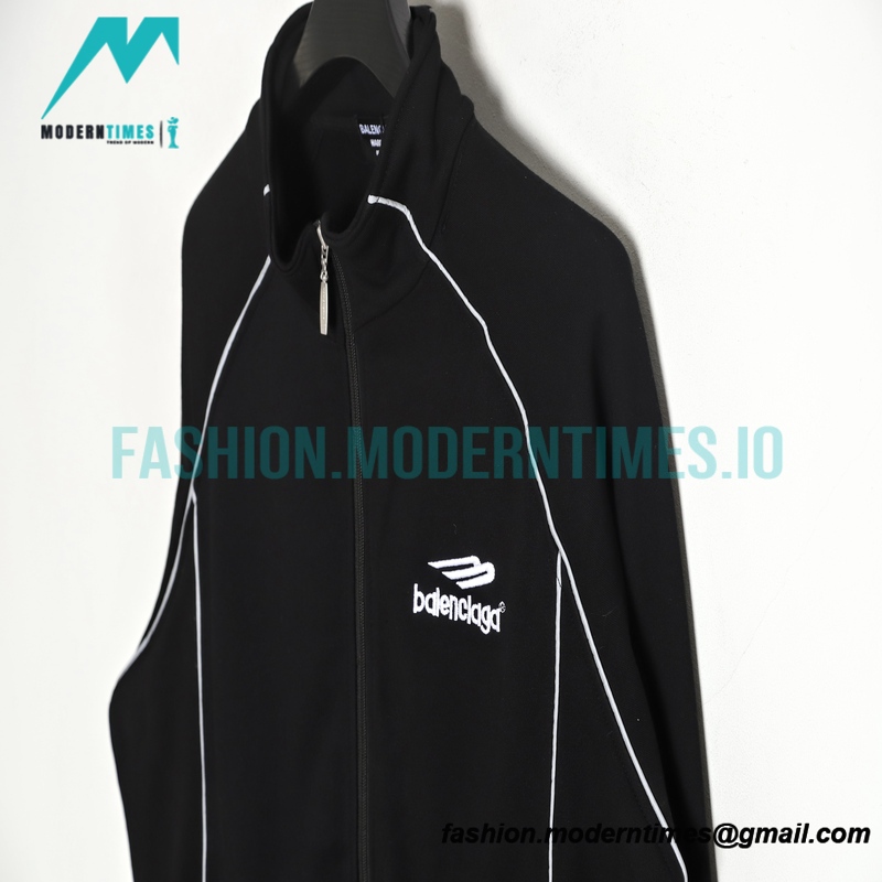 Balenciaga - 22FW Sport B Style Base Letter Embroidered Sport Jacket