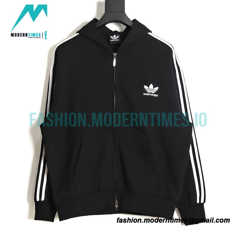 Balenciaga - Adidas Co-branded Zipper Sport Hoodie Jacket