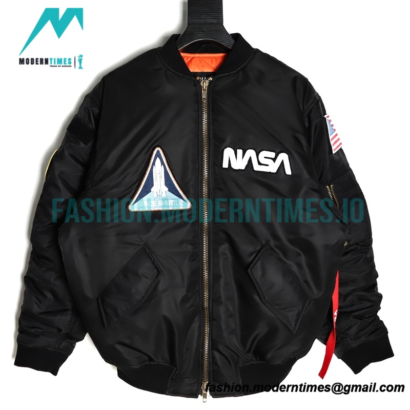 Balenciaga - NASA 21FW Century Co-branded Velcro Jacket