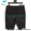 Balenciaga - Adidas 23SS Ripped Denim Shorts Pants With Striped 