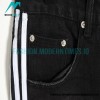 Balenciaga - Adidas 23SS Ripped Denim Shorts Pants With Striped 