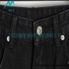 Balenciaga - Adidas 23SS Ripped Denim Shorts Pants With Striped 