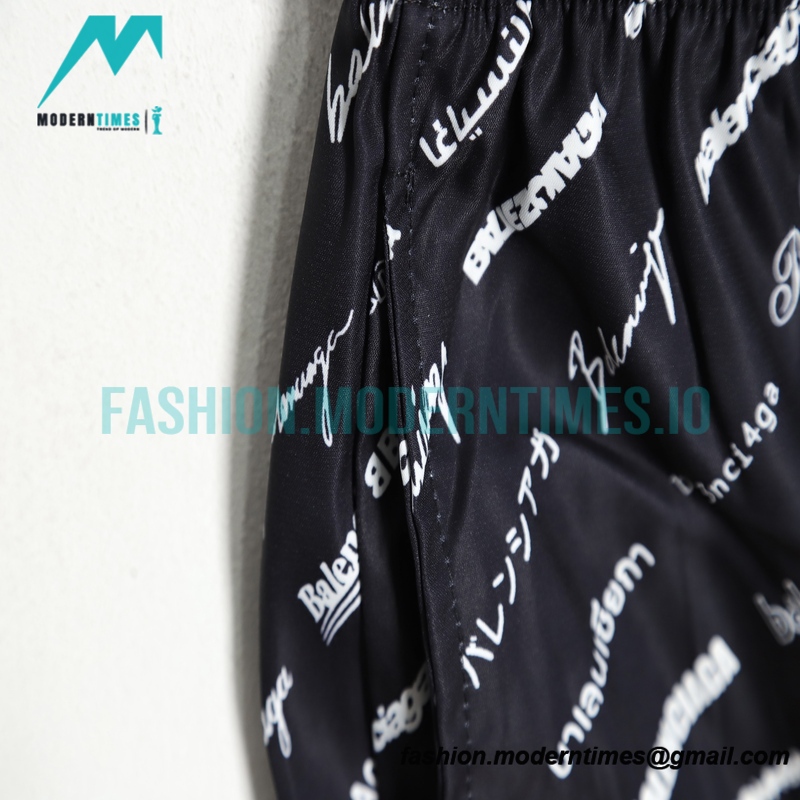 Balenciaga - Pyjama Logomania All Over Printed Long Pants