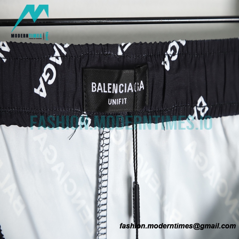 Balenciaga - Typo All Over Printed Pants