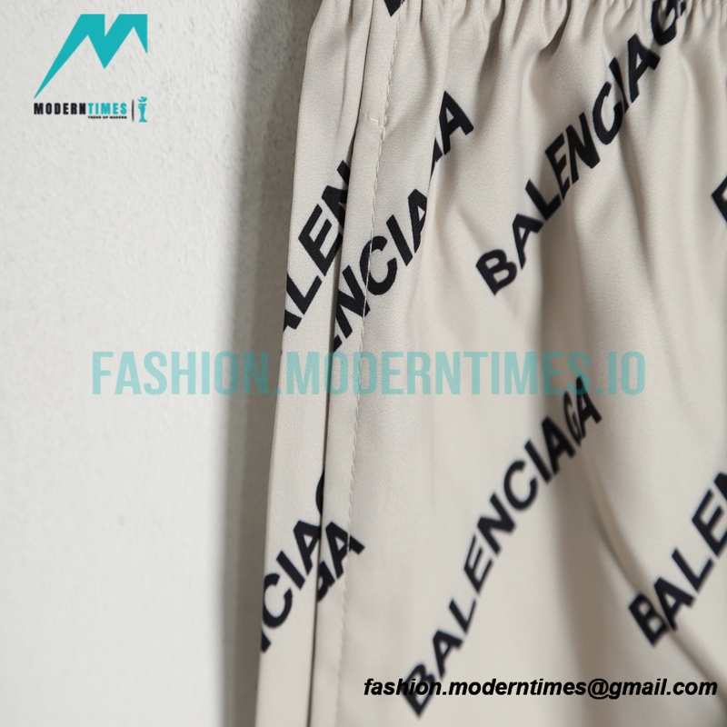 Balenciaga - Typo All Over Printed Pants