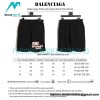Balenciaga - 2023ss New Style Words Print Shorts Pants