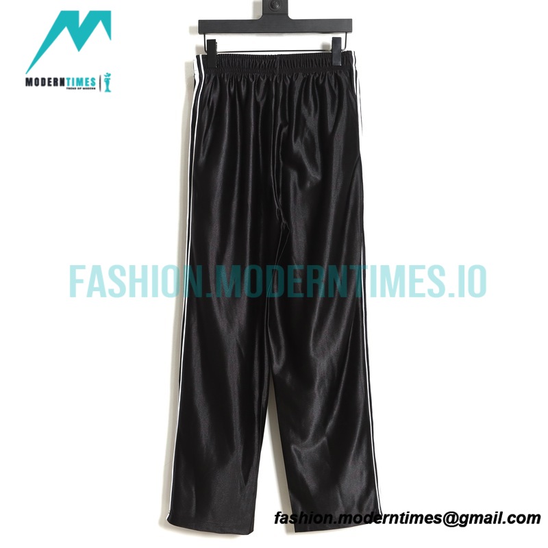 Balenciaga - 22FW Crystal Tricont Buckle Webbing Pants