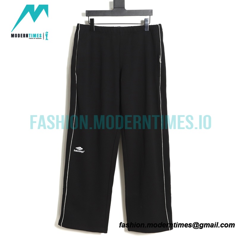 Balenciaga - 22FW Sport Base Letter Line Embroidered Pants