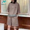 Balenciaga - 23SS Khaki Letter Embroidered Shorts Pants