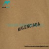 Balenciaga - 23SS Khaki Letter Embroidered Shorts Pants