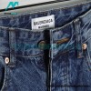 Balenciaga - Vintage Graffiti Ripped Denim Pants