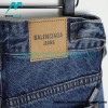 Balenciaga - Vintage Graffiti Ripped Denim Pants