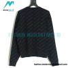 Balenciaga - 22FW Small Letter Bullet Jacquard Crewneck Sweater