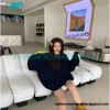 Balenciaga - 22FW Small Letter Bullet Jacquard Crewneck Sweater