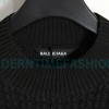 Balenciaga - 23FW Woolen Jacquard Shoulder Label Crewneck Sweater