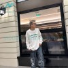 Balenciaga - Recycle Drill Letter Mottled Printed Crew-neck Sweatshirt