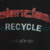 Balenciaga - Recycle Drill Letter Mottled Printed Crew-neck Sweatshirt