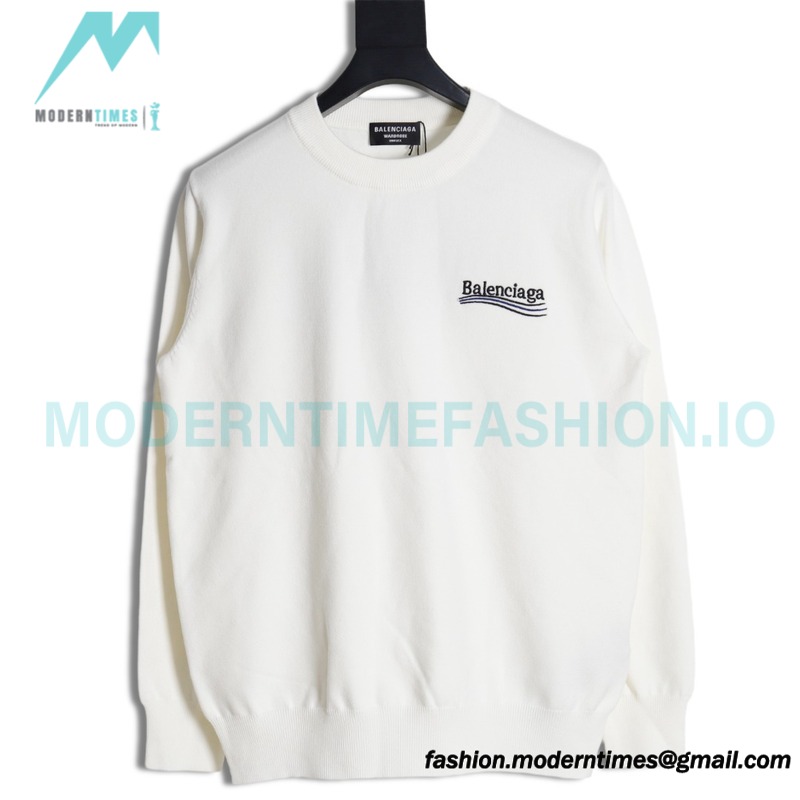 Burberry - 23Fw Embroidered Coke Knit Sweater