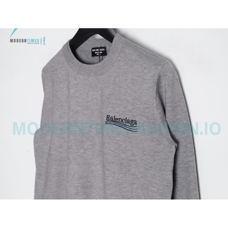 Burberry - 23Fw Embroidered Coke Knit Sweater