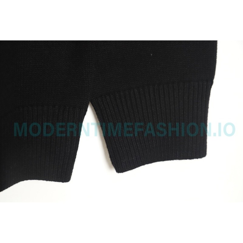 Balenciaga - 23FW Cashmere Blend Armband Crewneck Sweater