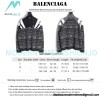 Balenciaga - 23FW Wool Blend Patchwork Hardshell Sweater