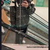 Balenciaga - 23FW Wool Blend Patchwork Hardshell Sweater