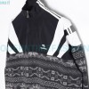 Balenciaga - 23FW Wool Blend Patchwork Hardshell Sweater