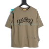 Gucci - Balenciaga Embroidered Logo Short Sleeve T-shirt